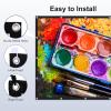 60-150 inch Outdoor Projector Screen, 4:3 HD Foldable Anti-Crease Portable Movies Screen for Home Theater, Camping Party, Office(150in) view 2