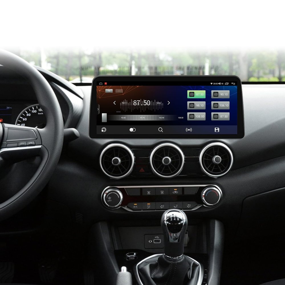 12.3" Android Car Stereo for Nissan Sentra 2020-2024 Wireless Apple Carplay Android Auto Car Radio Bluetooth Head Unit QLED Touch Screen 1920x720 GPS Navigation (4-64GB Pro)