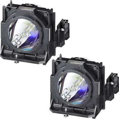 CJD 2Pcs Original Genuine ET-LAD70W / ET-LAD70AW Projection Lamp/Bulb Replacement for Panasonic PT-DX820E PT-DX820W PT-DX820WE PT-DX820WU PT-DX820J Projectors (OEM Bulb Inside)