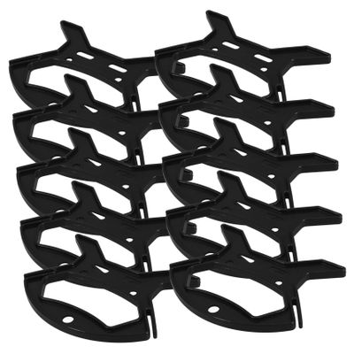 Healifty 10pcs Multipurpose Cord Winder Rope Organizer Wire Spooler for Extension Cords and Data Lines Practical Cable Management for Home Office Garage and Rv Use