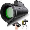 40X60 High Power Binoculars with Smartphone Holder - IPX7 Waterproof Monocular for Bird Watching, Camping, Hiking, and Outdoor Sightseeing view 1
