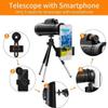 40X60 High Power Binoculars with Smartphone Holder - IPX7 Waterproof Monocular for Bird Watching, Camping, Hiking, and Outdoor Sightseeing view 2