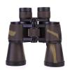 20X50 Compact Waterproof Binoculars for Adults - Brown Bak4 Optical Telescope view 1