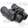 20X50 Compact Waterproof Binoculars for Adults - Brown Bak4 Optical Telescope view 4