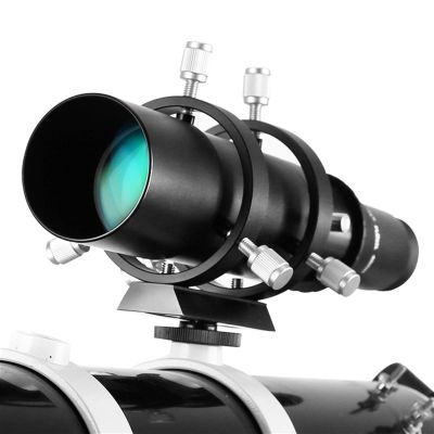 50mm Guide Scope Binoculars for Adults - Fully Coated Eyepiece with Bracket Telescope Aessories