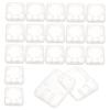 Artibetter 24pcs Portable Memory Card Cases Small Card Organizer Holder with Transparent Cover Storage Box Lightweight Protective Case to Prevent Damage and Loss view 1