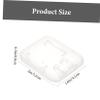 Artibetter 24pcs Portable Memory Card Cases Small Card Organizer Holder with Transparent Cover Storage Box Lightweight Protective Case to Prevent Damage and Loss view 2
