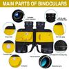 10x50 Powerful Binoculars for Bird Watching - Includes Internal Rangefinder & Compass for Aurate Di and Size Measurement, Ideal for Travel and Sightseeing view 2