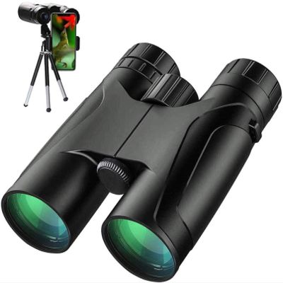 10X50 Professional Zoom Rangefinder Binoculars Telescope, Low-Light Level Monoculars for Adults