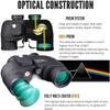 10x50 Compact Binoculars for Adults, with Neck Strap, Ideal for Bird Watching, Hiking, Concerts & Stargazing view 4