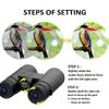 10x42 Powerful Binoculars for Adults - 18mm Large Eyepiece, BAK4 Prism Lens, Bird Watching & Outdoor Travel view 3