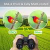 10x42 Powerful Binoculars for Adults - 18mm Large Eyepiece, BAK4 Prism Lens, Bird Watching & Outdoor Travel view 4