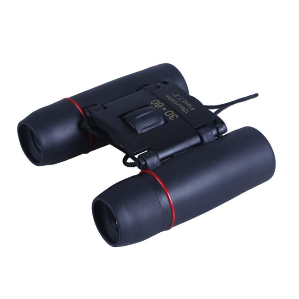 30x60 Compact Zoom Binoculars - Long Range Folding Telescope for Sports & Camping