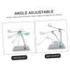 ARTIBETTER Adjustable Folding Aluminum Alloy Laptop Stand Tablet Holder Portable Desktop Bracket for Office Travel Use Compatible with Ipad and Notebooks view 2