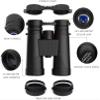 10X25 Waterproof Binoculars for Adults - Compact Telescope for Bird Watching, Hiking, and Wildlife Sightseeing view 2