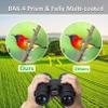 10X25 Waterproof Binoculars for Adults - Compact Telescope for Bird Watching, Hiking, and Wildlife Sightseeing view 4
