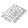BGA Reballing Stencil Net 47PCS Set High Precision Durable 304 Stainless Steel Universal Rework Template Kit for Laptop Desktop Motherboard Repair view 2