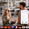 AI Smart Glasses with Chat GPT & 100+ Language Translation, Polarized & UV Protection Sunglasses with Blue Light Filtering Lenses, Ultra-Light Metal Frame, Travel Bluetooth Glasses for Men & Women view 2