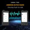 Uniwa F400 Network Radio 4G LTE Rugged Phone Android 15 PTT Walkie Talkie Unlocked PoC Radio 4.0 inch Touch Screen Support Zello and Real PTT view 4