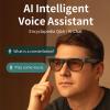 Smart Glasses Video Recording AI Glasses with 5MP Wide-Angle Camera Multiple Languages Translation Image Recognition Bluetooth Calling Music Playback for Android iOS Clear view 4