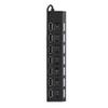 Aoaoy 7 Port USB Hub 7 Port USB 2.0 Hub 7 USB Port Splitter with 450Mbps Fast Transmission & Independent Switches for PC Laptop Mouse Printer Scanner Hard Drive view 3