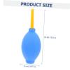 POPETPOP 6pcs Silicone Air Blower Bulb Dust Cleaner for Eyelash Extension and Camera Lens Cleaning Portable Lightweight Rubber Bulb Air Pumps for Keyboard Laptop Phone Maintenance view 2