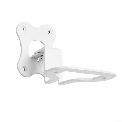 Metal Wall Mount Bracket Fit For Enchant Speaker, Rotating Speaker Wall Bracket, Adjustable Audio Equipment Mount, Space Saving Fit For Accessories(White)