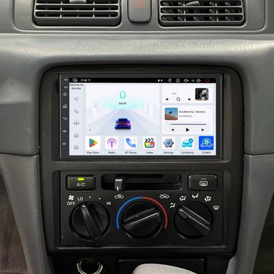 4+64G 7" QLED Touchscreen Car Stereo for Toyota Camry 1997 1998 1999 2000 2001 with Wireless CarPlay & Android Auto, in-Dash Navigation Car Radio with Bluetooth 5.4, Backup Camera, FM/AM Radio