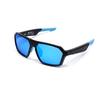 CuiSuto QY-Pro5 Smart Bluetooth Cycling Glasses - HIFI Sound, AI Translation, UV400 Lenses, 6H Playtime for Outdoor Sports (Riding/Skiing/Fishing)-Blue Lenses view 1