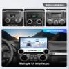 Car Stereo Radio Replacement Upgrade for Jeep Wrangler JK 2007-2018 Dodge Ram Pickup 2009-2012 Wired Wireless CarPlay Android Auto GPS Navigation Touchscreen Head Unit (Double Knobs 4+64) view 2