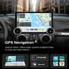 Car Stereo Radio Replacement Upgrade for Jeep Wrangler JK 2007-2018 Dodge Ram Pickup 2009-2012 Wired Wireless CarPlay Android Auto GPS Navigation Touchscreen Head Unit (Double Knobs 4+64) view 4