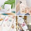 100Pcs Aesthetic Water Bottle Stickers Pack, Cute Aesthetic Stickers for Scrapbook Journal, Waterproof Vinyl Sticker for Water Bottles Laptop Kindle Guitar Skateboard(White100) view 3