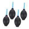 Angoily 4pcs Portable Air Blower Dust for Camera Lens Sensor Keyboard Soft Elastic Plastic Squeeze Ball Pump with One Way Valve Safe Compressed Air Device for DSLR and Electronics view 1