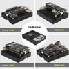 eleUniverse Ultra-Thin CNC Aluminum Alloy GPIO Passive Cooling Case with Thermal Pads for Raspberry Pi 5 2GB/4GB/8GB/16GB view 4