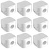 9 Adhesive Cable Organizers for Desk, Easy Install Clips for Tidy Office, Simple Solution to Eliminate Cable Mess view 1