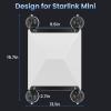 Accecraft Starlink Mini Suction Cup Mount, Secure Car Mount for Sunroofs/Windows, Strong Grip for RVs, Boats & Road Trips, Stable Satellite Signal Guaranteed view 2