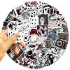 100pcs Aesthetic Downtown Girls Stickers Cool Y2k Trendy Stickers for Laptop Kindle Waterproof Vinyl Aesthetic Sticker for Water Bottles Scrapbooking Journaling Party Favors(Downtown100) view 2