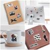 100pcs Aesthetic Downtown Girls Stickers Cool Y2k Trendy Stickers for Laptop Kindle Waterproof Vinyl Aesthetic Sticker for Water Bottles Scrapbooking Journaling Party Favors(Downtown100) view 3