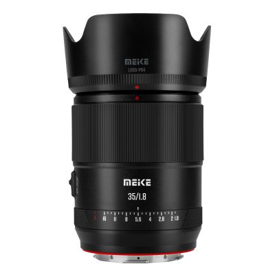 Meike Pro 35mm F1.8 Wide Angle Auto Focus AF STM Full Frame High Resolution 8K Portrait Prime Lens Compatible with Panasonic Lumix Sigma L Cameras S1H S1 S5 S5 Mark II S1R S9 FP
