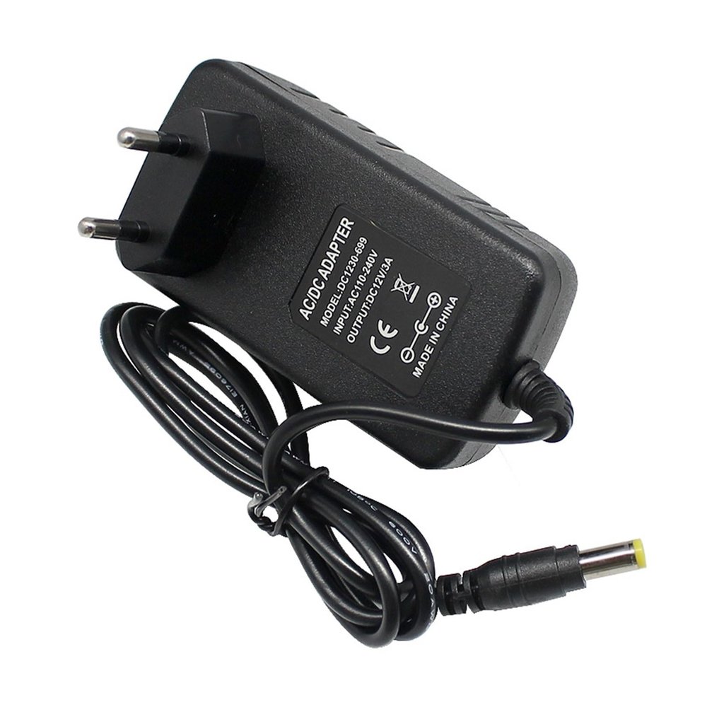 AC 110-240V DC EU US Pulg Power Adapter 12V 9V 5V 6V 15V 3A Power Charger Adaptor Supply for LED Light Strip 5.5 Mm X 2.1 Mm(EU,12V_3A)