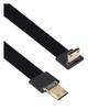 Aerial FPV Upward Bend Male to Female M1ni HDMI to HDMI high-Definition Cable Extension Cable 90 Degree FPC Flat Cable 5CM-1M(0.8M,C1-C3) view 1