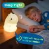 canvage Dinosaur Night Light for Kids, Rechargeable Portable Nightlight, Soft Silicone Touch Night Lamp with 3 Levels Dimmable, Cute Lamp for Nursery, Baby, Kids and Adults Room Decor view 3
