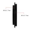 jiingekk Black Conversion Adapter For M48 M54 Black Thread Adapter Rings For Microscope Camera Versatile Attachment Fine Workmanship view 3