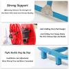 3 Rods Wire Spool Rack,Multi Purpose Dispenser Holds With Wheels,Heavy Duty Spool Cart,Automotive Wiring Storage(Green) view 4