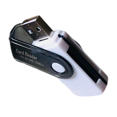 4 Slot Card Reader Memory Card Adapter USB to/MS Card Reader for Camera Phone Laptop Computer Memory Card Reader