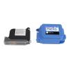 Sanpyl Mini Inkjet Printer Portable Small Size Adjustable Height Fast Dry Ink for Labels Numbers Plastic Cloth (Blue) view 1
