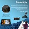 Bzumperyz 720106-2 EC M3 14W30 Transducer Extension Cable 14-pin Fit for Humminbird APEX XPLORE SOLIX and Onix Series Fish Finder Compatible with Built-in MEGA Imaging (30 Feet) view 4