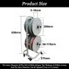 4/6 Rods Wire Spool Rack,Portable Rack Dispenser With Wheel,Multi-Spool Cable Dispenser for Electrical Industrial and Retail(4 Rods Wire) view 2
