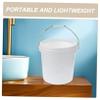 SOLUSTRE Plastic Bucket with Lid and Handle Heavy Duty Sealed Pail for Outdoor Industrial and Home Use Portable Sturdy Container for Paint Pet Food Storage and Cleaning Tasks view 3