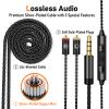 Audiovance Vibes 202M HiFi Wired Earbuds in-Ear Monitor Headphones with Mic view 4